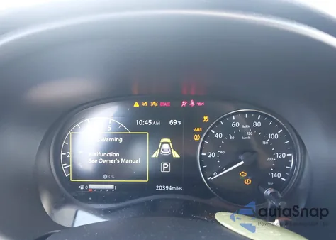 2022 Nissan Kicks Sr Xtronic Cvt z USA, uszkodzony, nr VIN 3N1CP5DV9NL501915